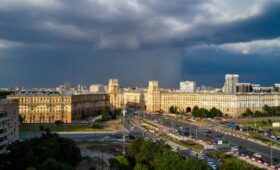 Гроза может пройти в Москве перед приходом аномальной жары